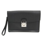 Louis Vuitton // Taiga Leather Clutch Bag // Ardoise // Pre-Owned