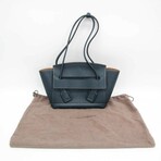 Bottega Veneta // Leather The Arco Handbag // Navy Blue // Pre-Owned