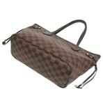 Louis Vuitton // Damier-Coated Canvas + Leather Tote Bag // Damier Ebene // Pre-Owned