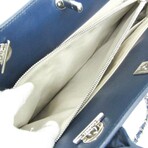 Chanel // Leather Matelasse Portobello Quilted Tote // Navy // Pre-Owned