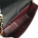 Chanel // Leather Mademoiselle Chain Shoulder Bag // Black // Pre-Owned
