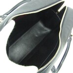 Valentino Garavani // Leather Lockstuds Handbag // Black // Pre-Owned