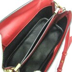 Prada // Saffiano Leather Matinee Handbag // Red  // Pre-Owned