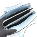 Prada // Leather Re-Edition 1995 Spazzolato Mini Tote // Light Blue // Pre-Owned