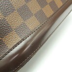Louis Vuitton // Damier-Coated Canvas + Leather Handbag // Damier Ebene // Pre-Owned