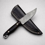 The Hide Runner // Skinner // Black G10 Micarta Scales