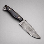 The Hide Runner // Skinner // Black G10 Micarta Scales