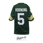Paul Hornung // Signed Green TB Custom Football Jersey