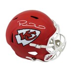 Patrick Mahomes // KC Chiefs // Signed Riddell FS Speed Replica Helmet