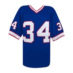 Thurman Thomas // Signed Blue T/B Custom Football Jersey