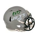 Aaron Rodgers // NY Jets // Signed FLASH Riddell Speed Mini Helmet