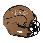 Fran Tarkenton // MIN Vikings // Signed SALUTE 2023 Riddell FS Replica Helmet