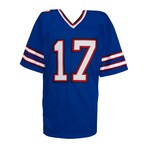 Josh Allen // Signed Blue Custom Football Jersey