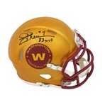 Joe Theismann // Signed WAS Football Team FLASH Riddell Speed Mini Helmet