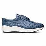 VARENNA // Ostrich Leather Sneakers // Bluejeans (8)
