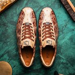 SAULO // Alligator + Ostrich Leather Sneakers // Orix (8)