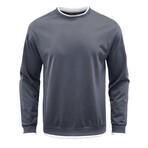 Long Sleeve Layered Crewneck // Ash (XS)