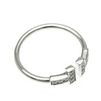 Tiffany & Co. // 18k White Gold T-Wire Diamond Ring // Ring Size: 7 // Store Display