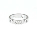 Gucci // 18k White Gold Icon Heart Ring // Ring Size: 6 // Store Display