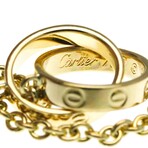 Cartier // 18k Yellow Gold Baby Love Bracelet // 6.29" // Store Display