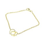 Cartier // 18k Yellow Gold Baby Love Bracelet // 6.29" // Store Display