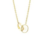 Cartier // 18k Yellow Gold Baby Love Pendant Necklace // 17.32" // Store Display