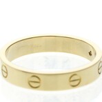 Cartier // 18k Yellow Gold Mini Love Diamond Ring // Ring Size: 9 // Store Display