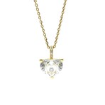 Chopard // 18k Yellow Gold So Happy Diamond Pendant Necklace // 16.53" // Store Display