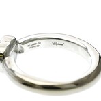 Chopard // 18k White Gold Happy Diamond Ring // Ring Size: 5.5 // Store Display
