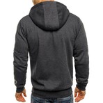 Full Zip Hoodie // Dark Grey (XS)