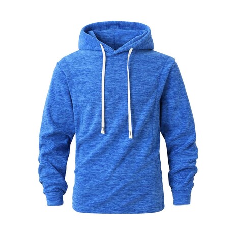 Drawstring Hoodie // Blue (XS)