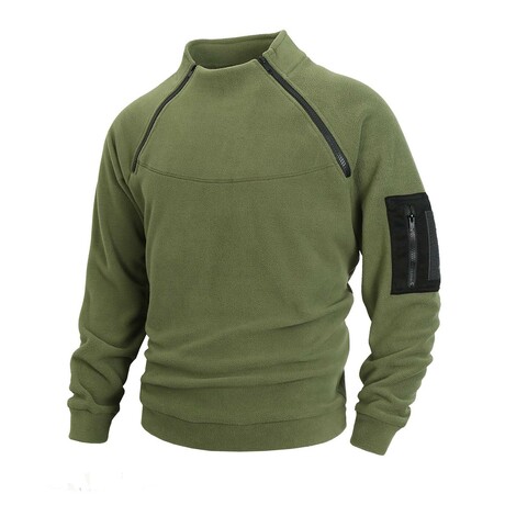 Tactical Sweatshirt // Army Green (XS)