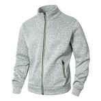 Full Zip Jacket // Light Grey (S)