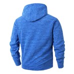 Drawstring Hoodie // Blue (XS)