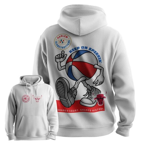 Chicago Bulls x Harlem Globetrotters Keep on Spinning Hoodie (S)