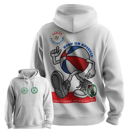 Boston Celtics x Harlem Globetrotters Keep on Spinning Hoodie (S)