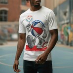 Cleveland Cavaliers x Harlem Globetrotters Keep on Spinning T-Shirt (S)