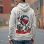 New York Knicks x Harlem Globetrotters Keep on Spinning Hoodie (S)