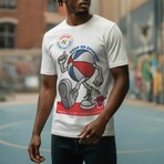 Chicago Bulls x Harlem Globetrotters Keep on Spinning T-Shirt (S)