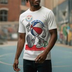 Boston Celtics x Harlem Globetrotters Keep on Spinning T-Shirt (S)