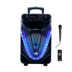 12-Inch Bluetooth Portable Party System with Disco Light