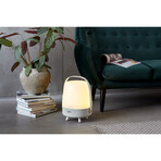 Lite-Up PLAY // Cordless Indoor/Outdoor Speaker Lamp - Sound by JBL (Ocean)