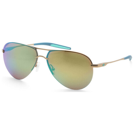 Unisex // Costa Del Mar // Aviator - Polarized Green Mirror