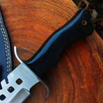 The Walking Dead  // Negan Bowie Knife // Black G10 Micarta