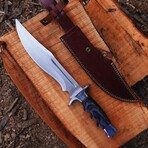 The Expendables  // Legionnaire Bowie Knife // Black Dense Wood