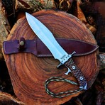 The Rambo V Last Blood  // Heartstopper // Brown G10 Micarta Scales