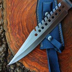 The Walking Dead  // Negan Bowie Knife // Black G10 Micarta