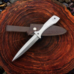 The Dexter Morgan  // 4 Knife Set // Stainless Steel Scales