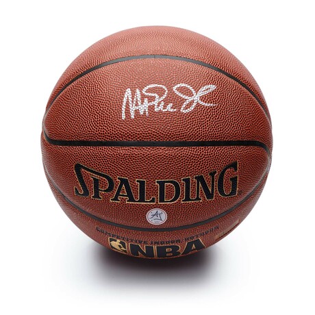 Magic Johnson // LA Lakers // Signed Spalding I/O Basketball