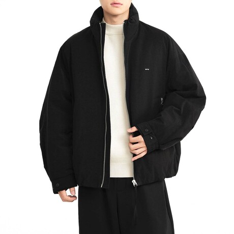 High Collar Jacket // Black (XS)